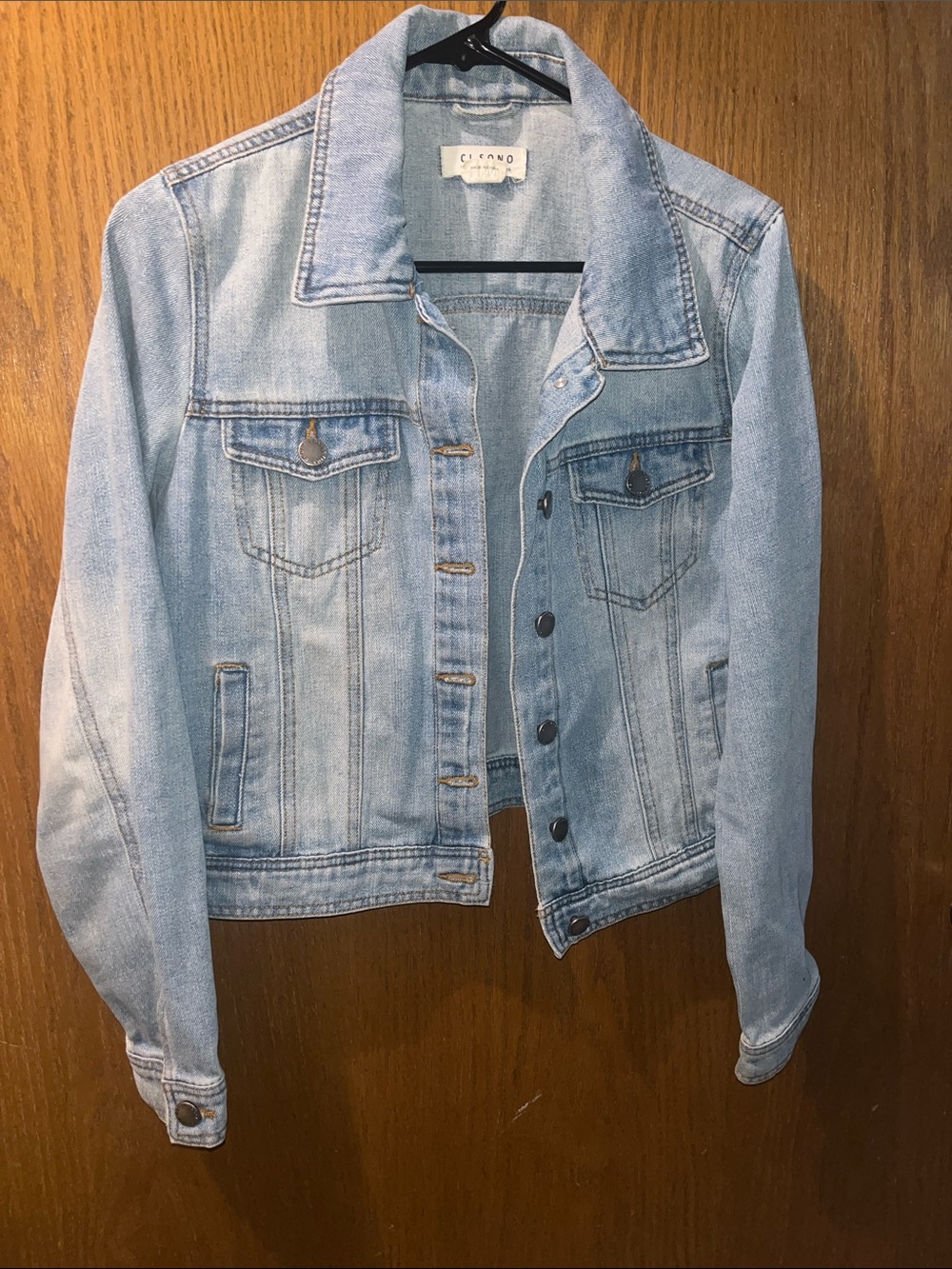 Ci Sono Light Blue Denim Jean Jacket